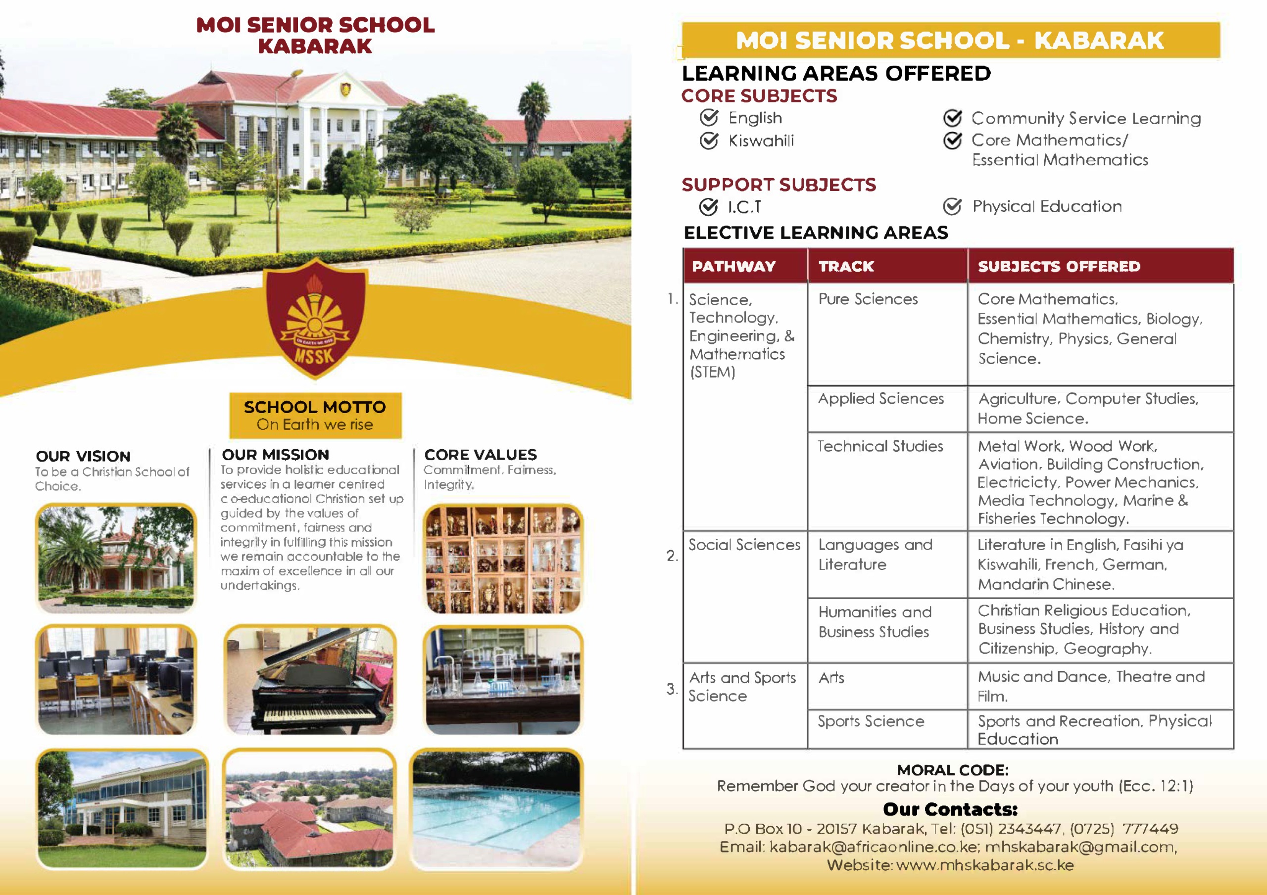 Moi Senior School - Kabarak